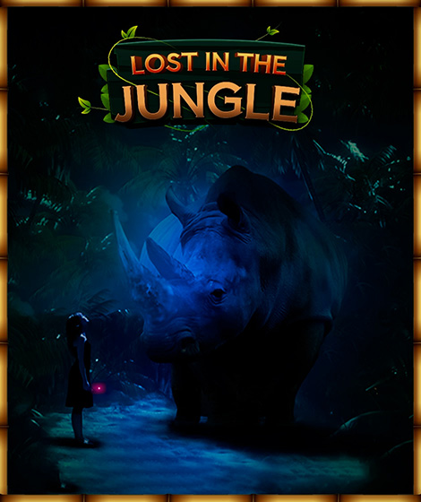 all in adventures escape game lost in the jungle poster