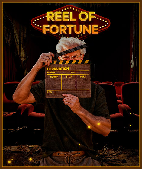 all in adventures escape game reels of fortune poster
